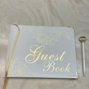 Wedding guest book